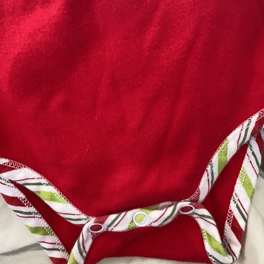 FINAL MARKDOWN My first Christmas infant one piece 3-6 months